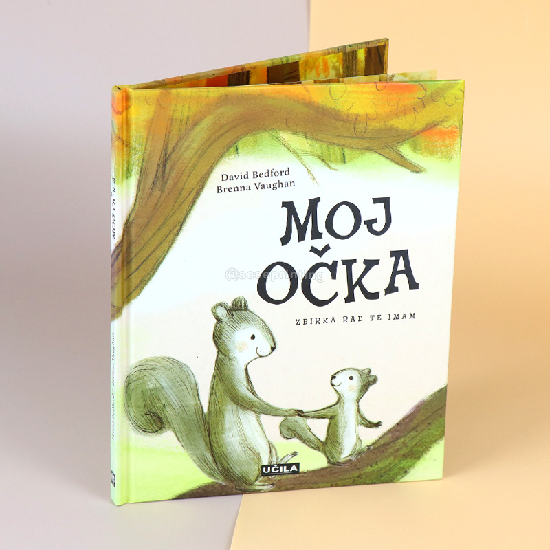 Customized Preschool Books Hardcover Children's Book Kid Learning Story Book 6