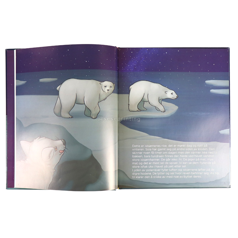 Custom Printing Animal Book for Kids Children Activity Story Book 7