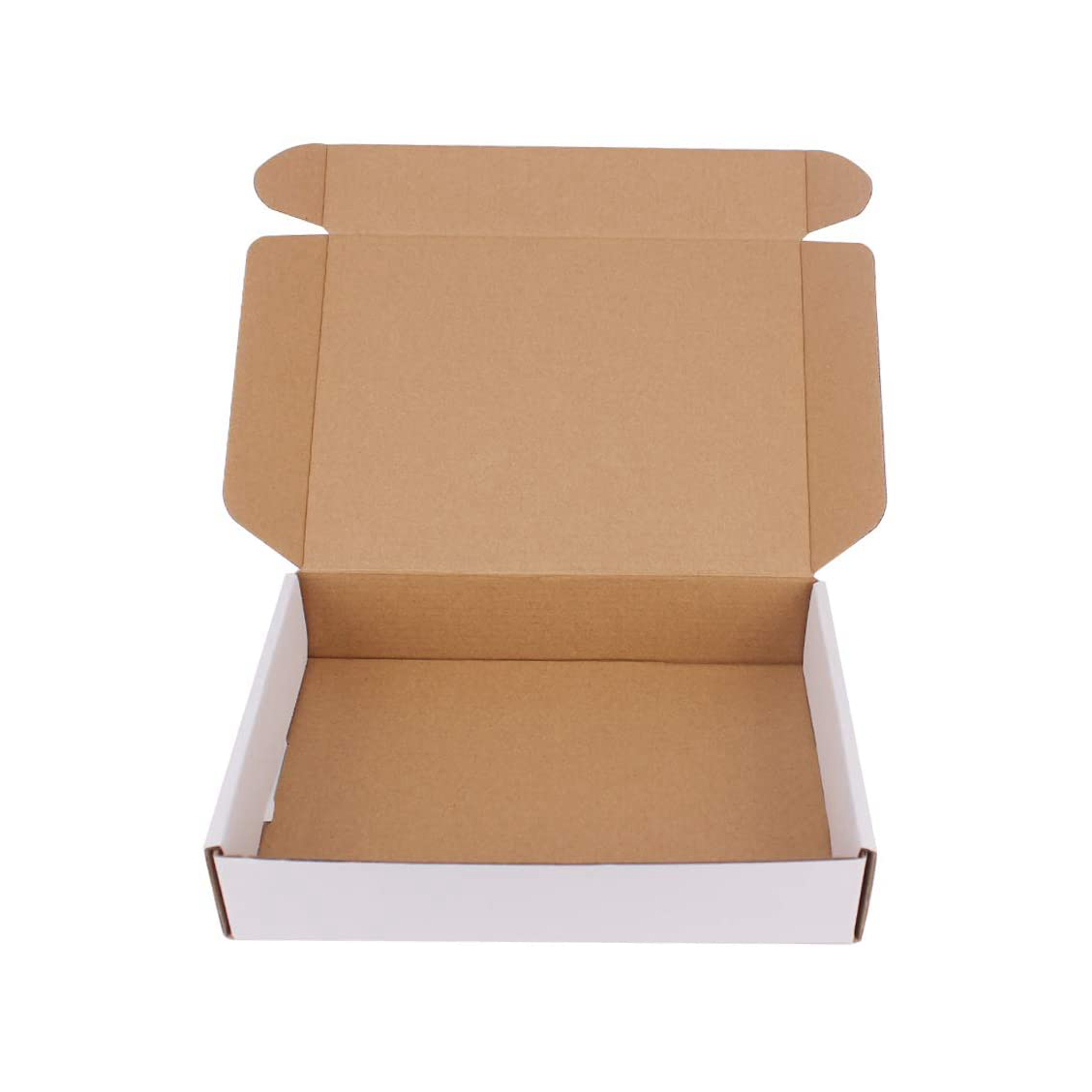 Flat Paper Box Mailer Packaging Box Shipping Box Glossy With Logo 6