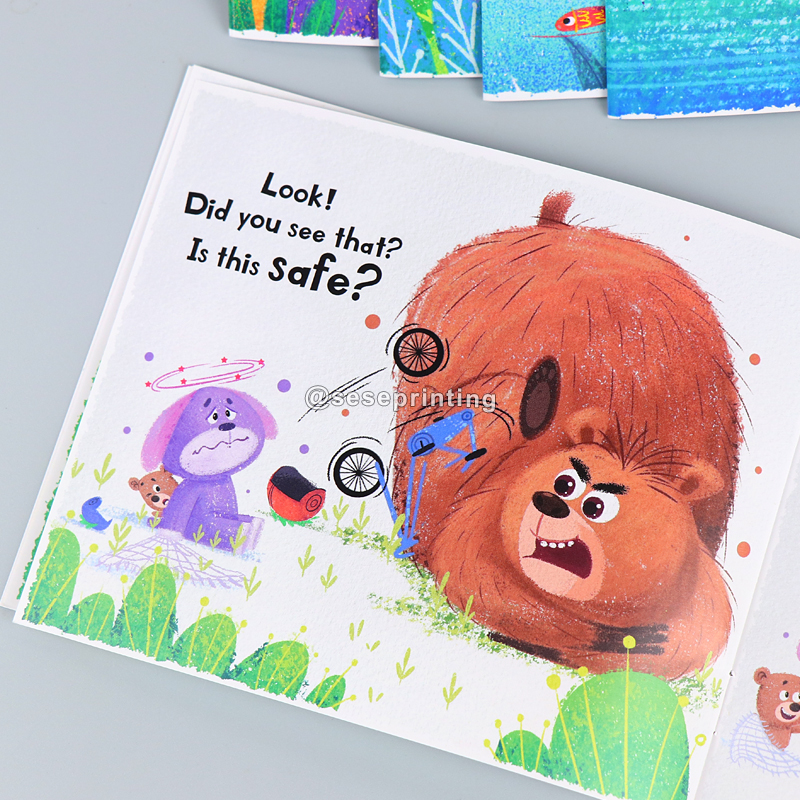 Educational Soft Cover Baby Books Early Learning Children Book Set 7