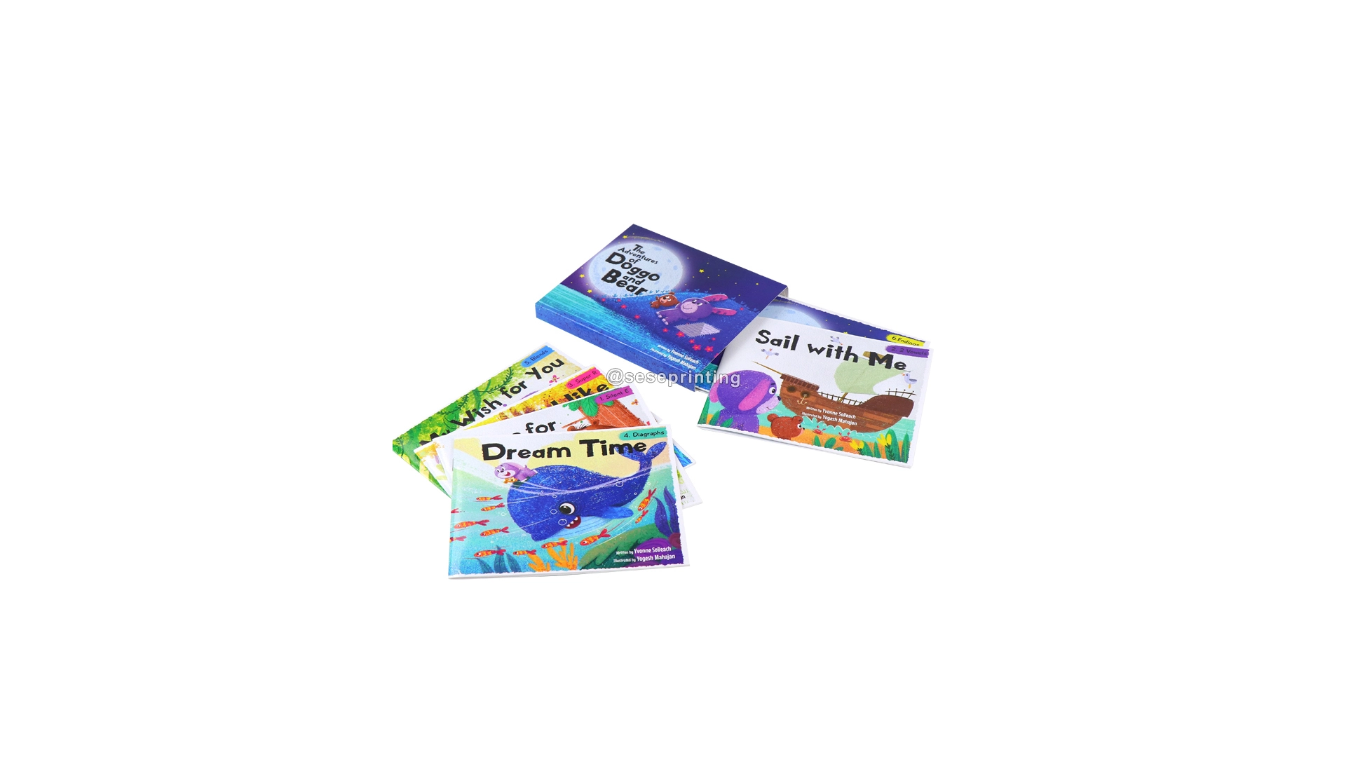 Educational Soft Cover Baby Books Early Learning Children Book Set 1