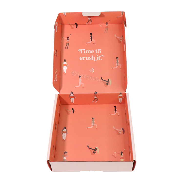 Custom Logo Luxury Corrugated Paper Packaging Box Cardboard Shipping Mailer Boxes 7