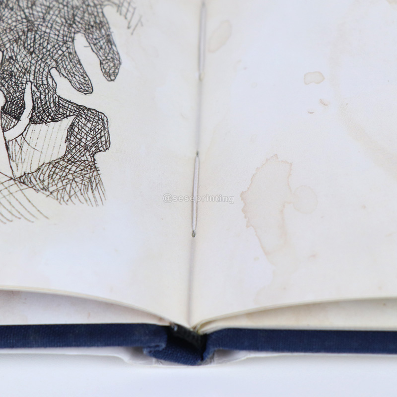 Printing Hardcover Book Linen Cover Kids Children Activity Story Book 8