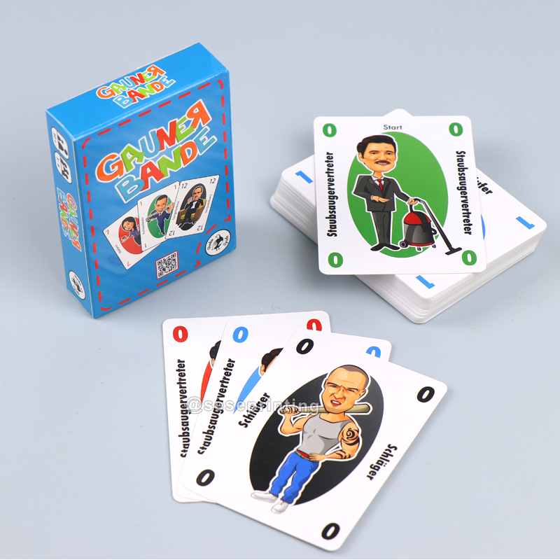 Custom Card Game Playing Card Manufacturers Printing Services for Adults 8