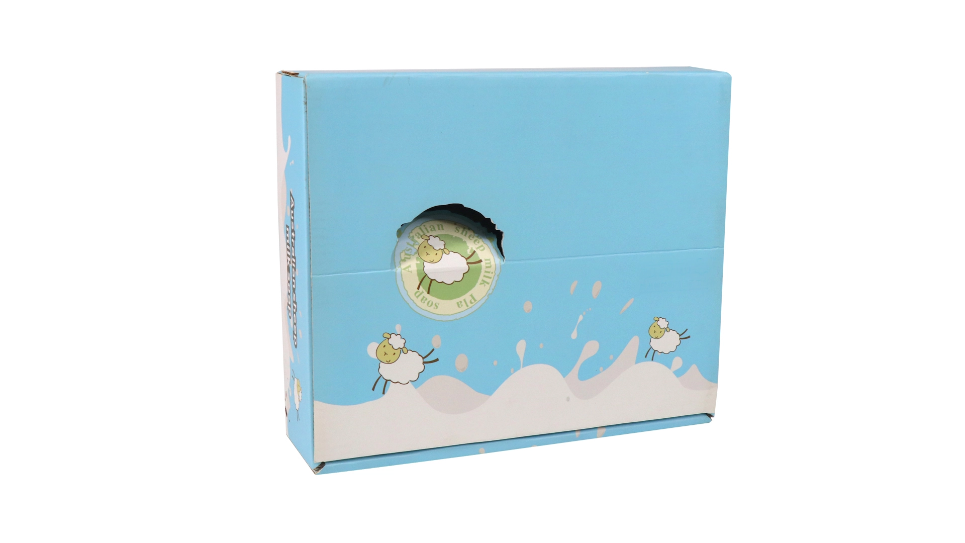 Boîtes d'expédition cosmétiques en carton ondulé imprimées personnalisées avec marque privée 1