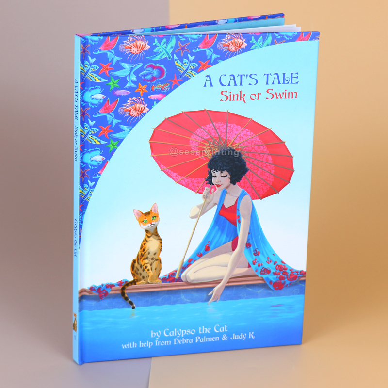 Custom Hardcover Story Book Printing Services Children's Kids Book 6