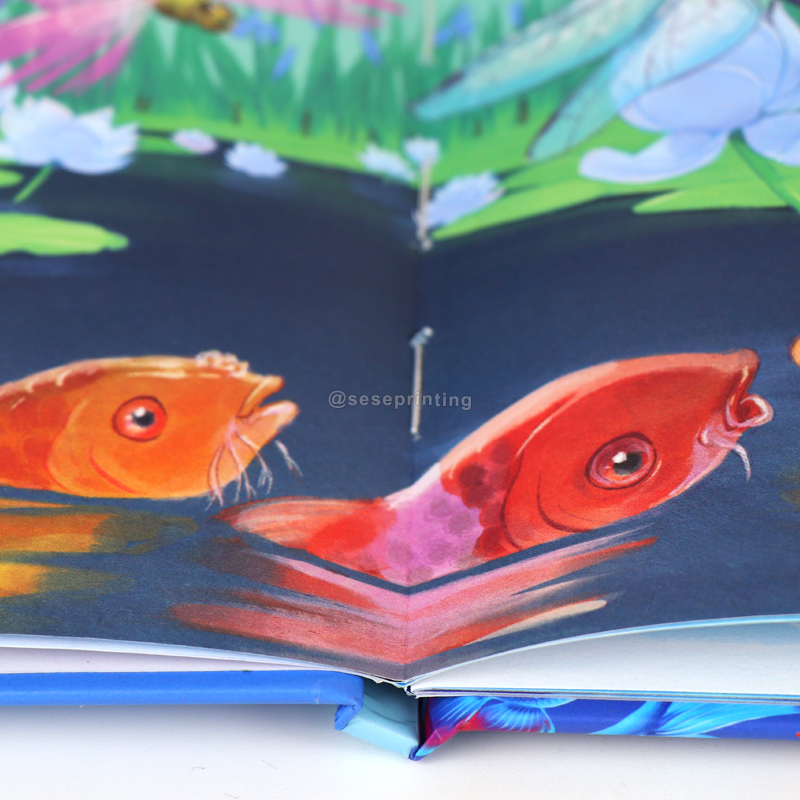 Custom Hardcover Story Book Printing Services Children's Kids Book 9