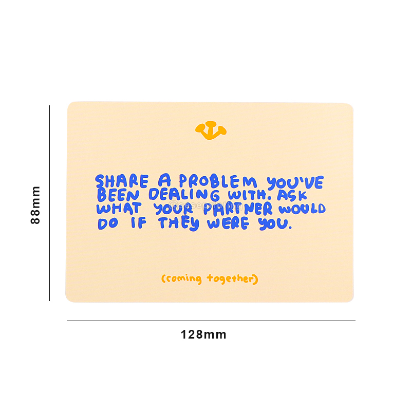 Custom Adult Question Card Game 52 Family Playing Card Printing 7