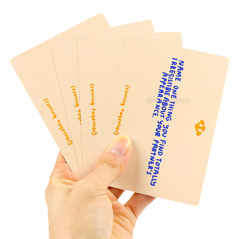 Custom Adult Question Card Game 52 Family Playing Card Printing 9