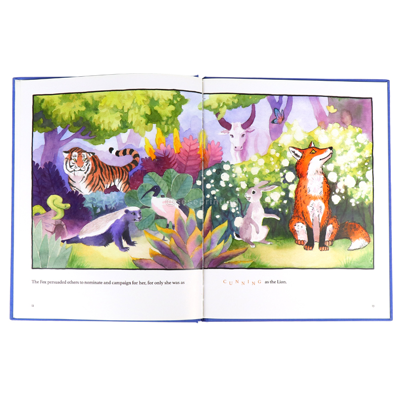 Custom Educational Illustration Books Children Kids Activity Book Printing 7