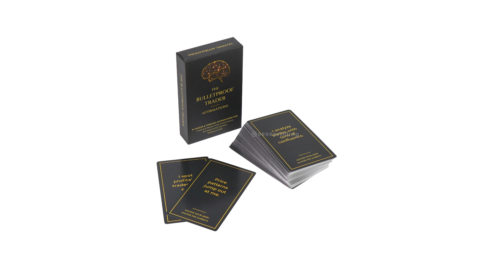 Custom Printing Playing Card Affirmation Cards Game 1