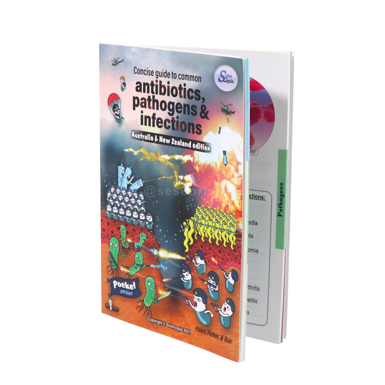 Professional Book Publishing Soft Cover Education Book Textbook Printing 7