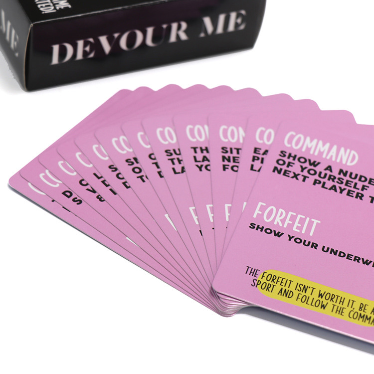 Manufacturer Custom Card Game with Box Adult Drinking Card Printing 9
