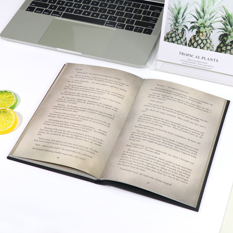 Books Printing Fabric Cover Novels Book Hardcover Book Publishing 8