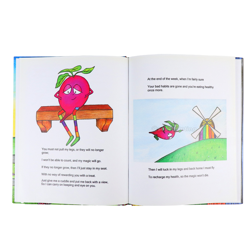 Custom Children Story Book Printing Service Kids Education Picture Book 8