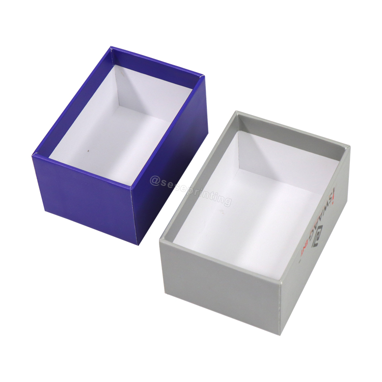 Luxury Top And Bottom Cover Jewelry Box Custom Logo Paper Lid And Base Gift Boxes 8