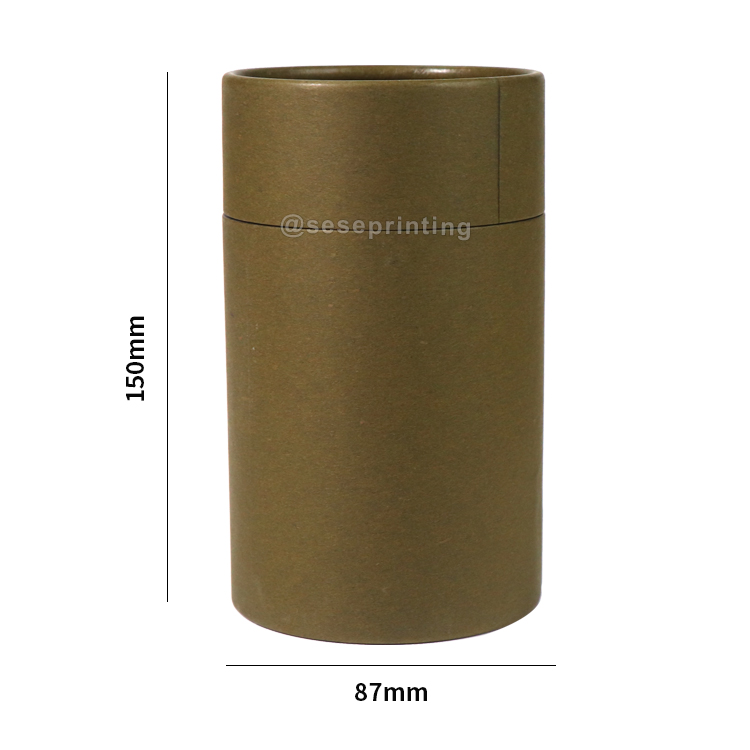 High Quality Custom Paper Tube Packaging Smell Cylinder Packaging Box 6