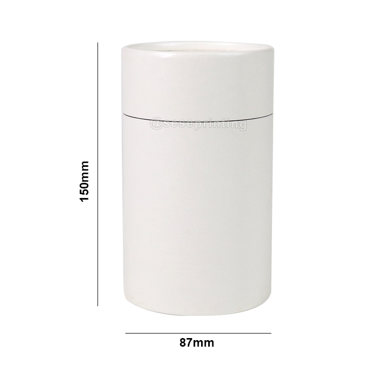 Custom Print Cylinder Packaging Cardboard Gift Box Smell Paper Tube Packaging 6