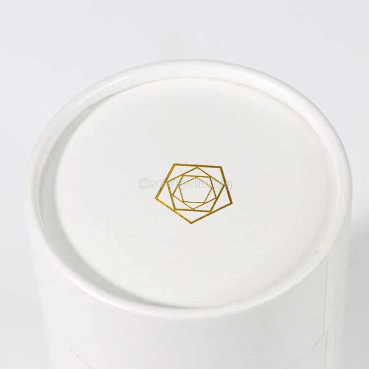 Custom Print Cylinder Packaging Cardboard Gift Box Smell Paper Tube Packaging 8