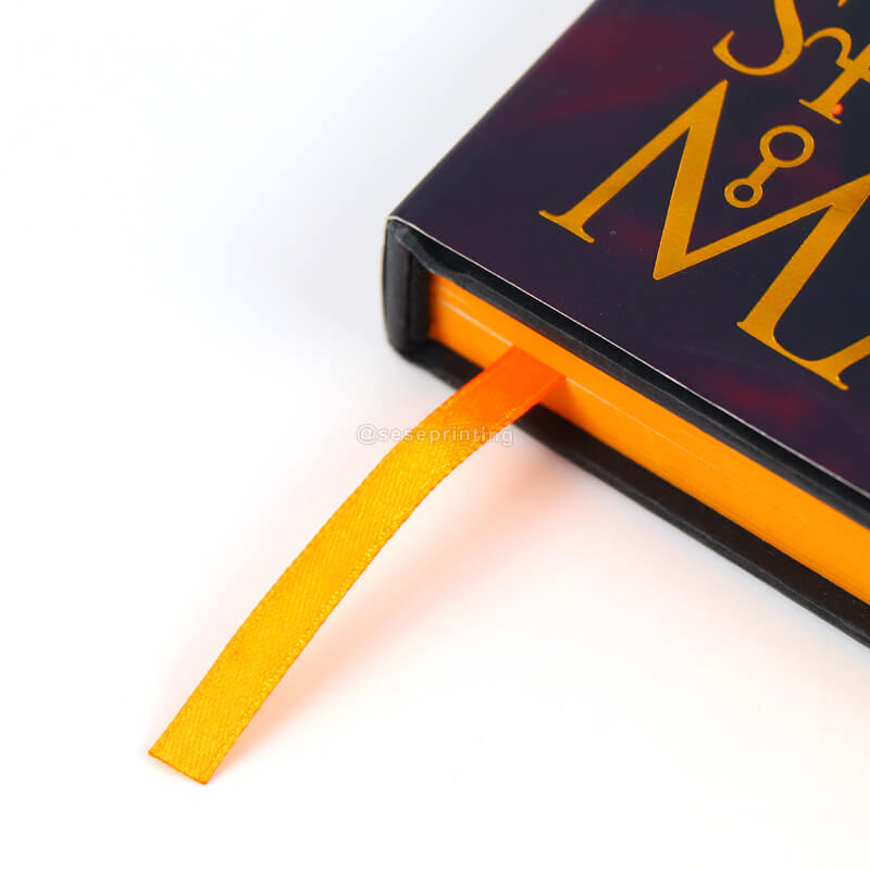 Book Publishing Printing Services Custom Sprayed Edges Novel Book 11