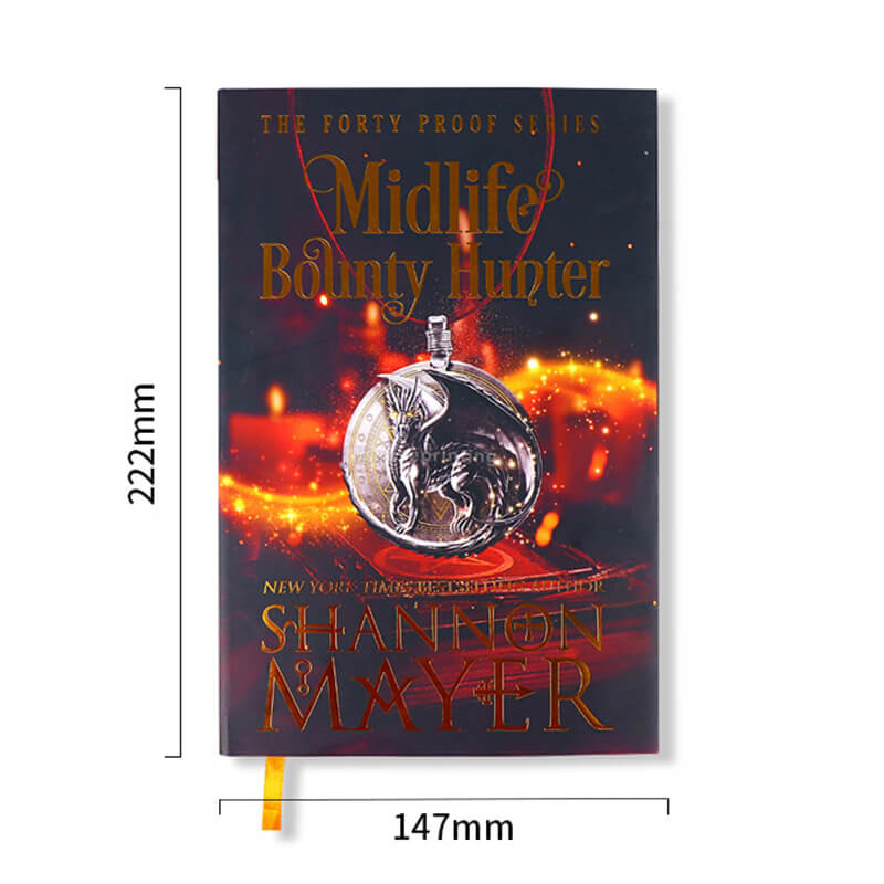 Book Publishing Printing Services Custom Sprayed Edges Novel Book 6