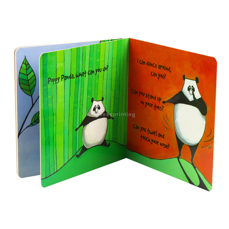 Manufacture Cardboard Book Printing Learning Children Kids Board Books 7