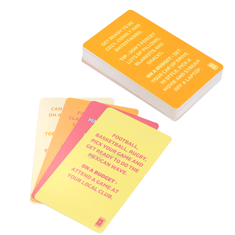 Design Card Games for Adults Printing Drinking Cards Playing Cards with Box 8