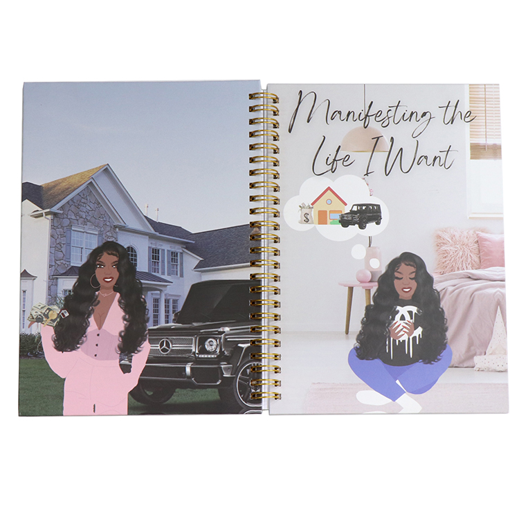 Custom Notebook Manifest Planners Printed Affirmations Journals 8