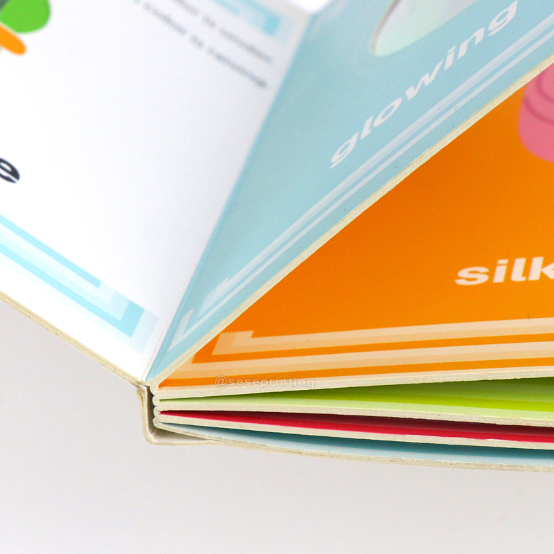 Kids Baby Touch and Feel Cardboard Book Hardcover Children Board Book 9