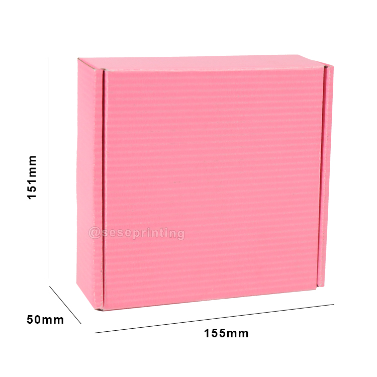 Folding Custom Logo Printing Corrugated Shipping Boxes Mailer Packaging Gift Box 6