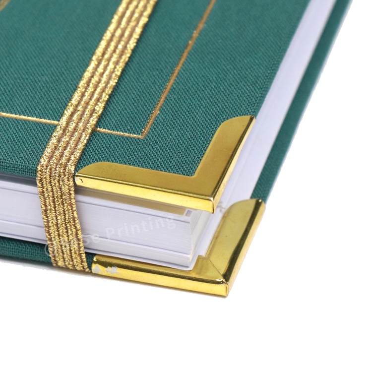 Personalized Spiral Planner Printing Custom Fabric Linen Journal 7