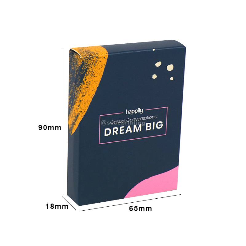 Printing Playing Cards Conversation Question Couple Card Games with Box 6