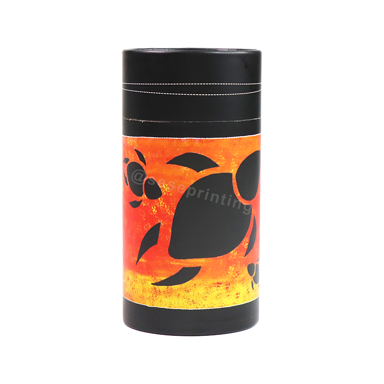 Custom Recyclable Cardboard Tube Cylinder Perfume Paper Packaging Box 6