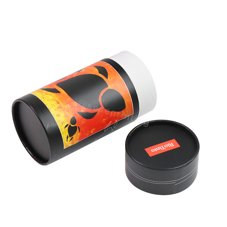 Custom Recyclable Cardboard Tube Cylinder Perfume Paper Packaging Box 7