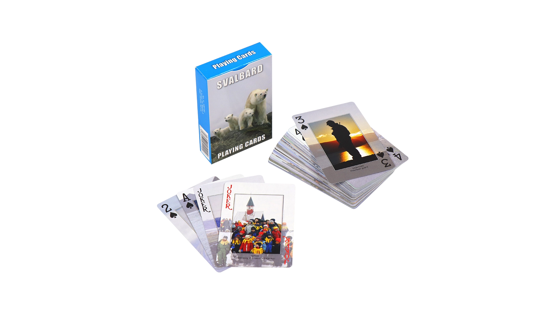 Custom Printing Front and Back Paper Playing Cards Adult Poker Card Game 1