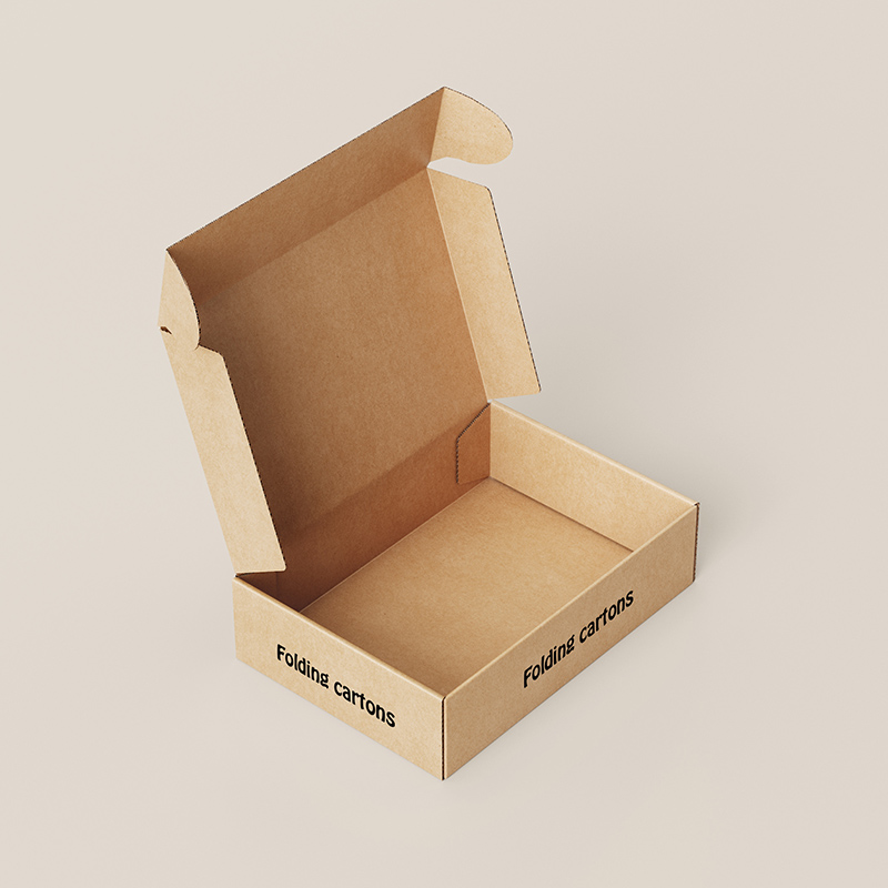 Customized Kraft Paper Corrugated Express Mailer Packaging Shipping Box Folding Carton for Makeup 8