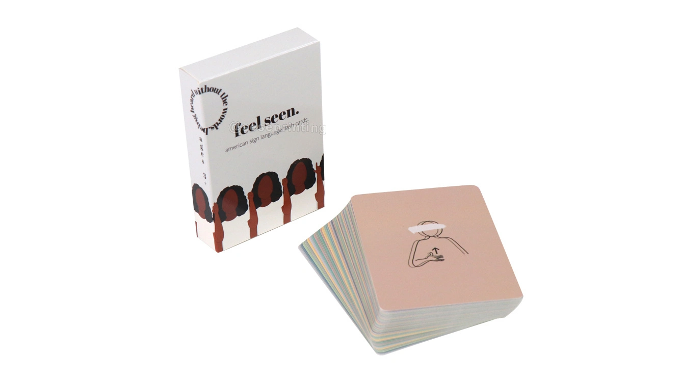 Custom Game Cards Print Children Flashcard Learning Words Card 1