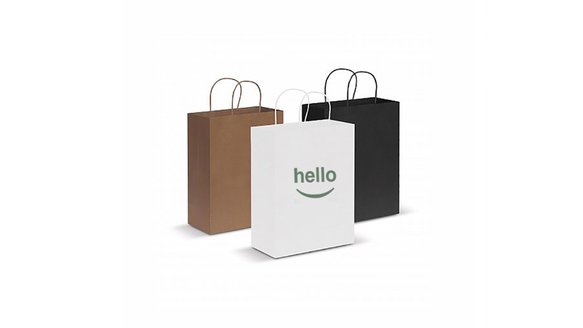 Custom Kraft Paper Wine Shopping Bag With Handle1 6