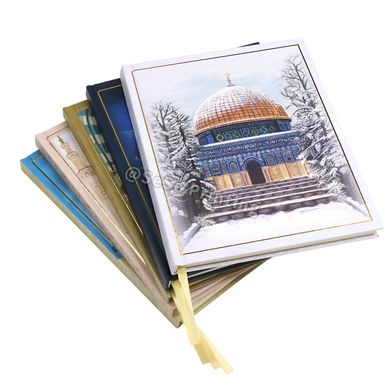 Custom A5 Journal Workbook Printing Foil Cover Notebook 6