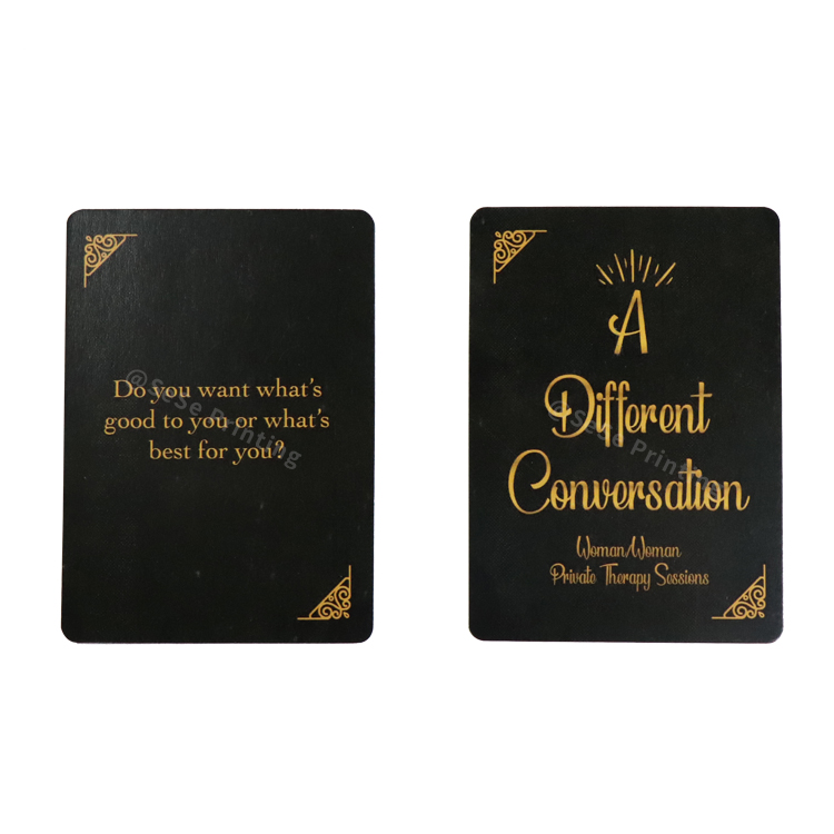 Custom Conversation Cards Question Card Game Printing for Couples Adults Party Cards with Box 8