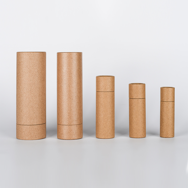 Cosmetic Packaging10ml 15ml 20ml 30ml 50ml 100ml Recycled Kraft Cardboard White Brown Black Paper Tube 8