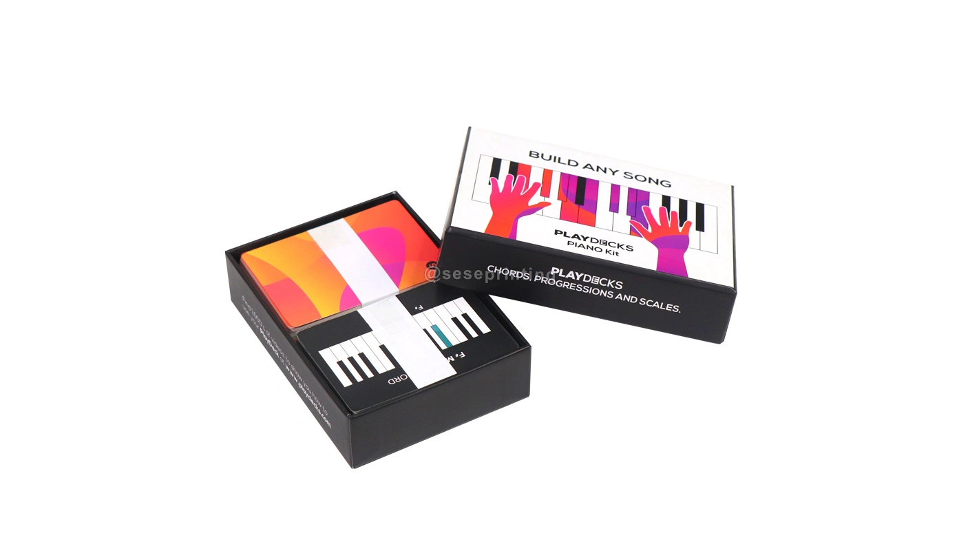 Custom Printed Flash Cards Music Learning Card Kids Flashcards 1