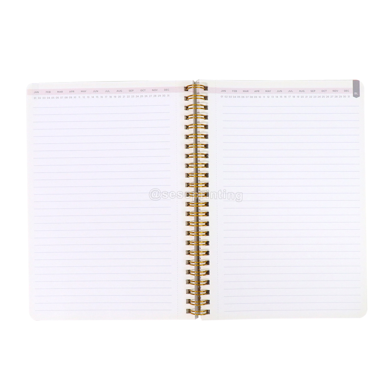 Custom Print Soft Cover Notebook Sublimation Planners and Notebooks Custom Spiral Notebook Journal 7