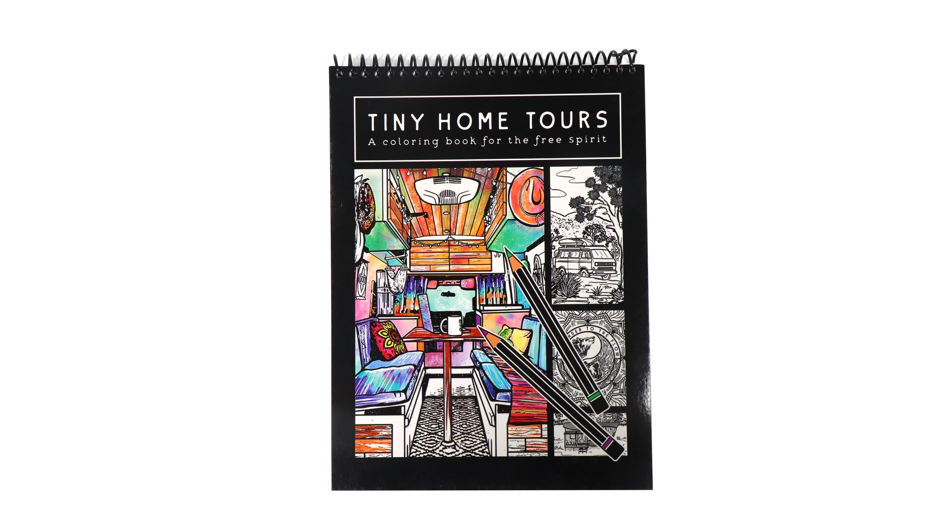 Custom Spiral Bound Book Soft Cover Children Coloring Book for Kids Christmas 1