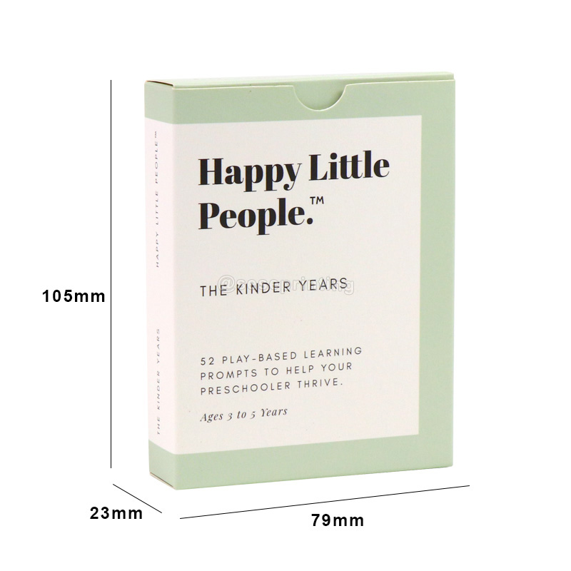 52 Kids Preschool Learning prompts Playing Cards Affirmation Cards 6