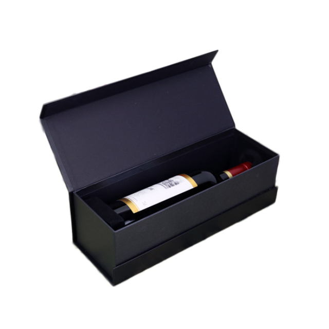 Custom Made Luxury Matt Rigid Cardboard Liquor Set Packaging Boxes Champagne Whisky Red Wine Bottles Glass Paper Gift Bo 8