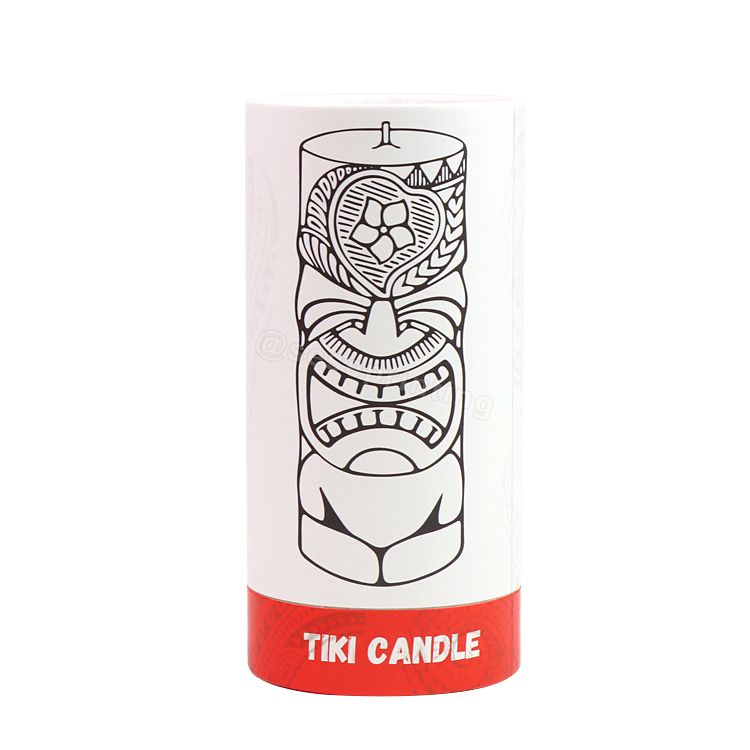 Custom Printed Cylinder Box Cardboard Candle Round Boxes Gift Paper Tube Packaging Box 6