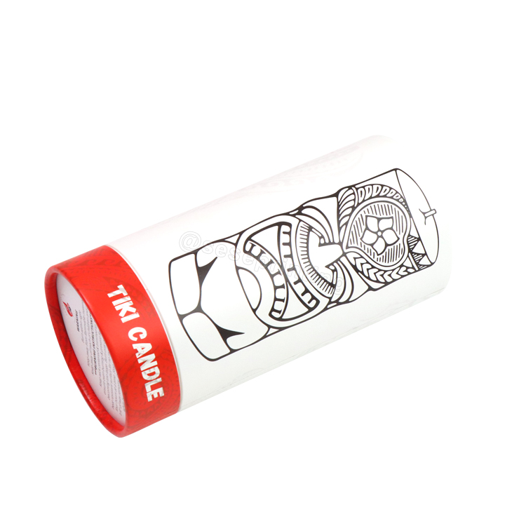 Custom Printed Cylinder Box Cardboard Candle Round Boxes Gift Paper Tube Packaging Box 7