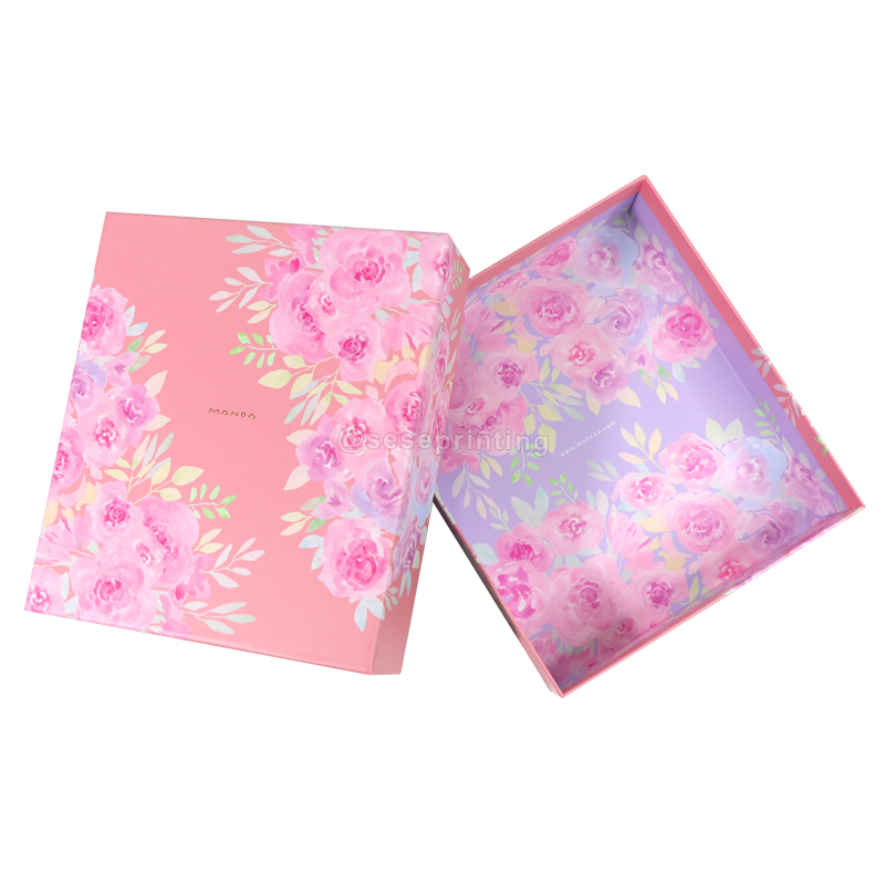 Custom Different Sizes Perfume Cosmetics Paper Packaging Lid and Base Gift Box 8