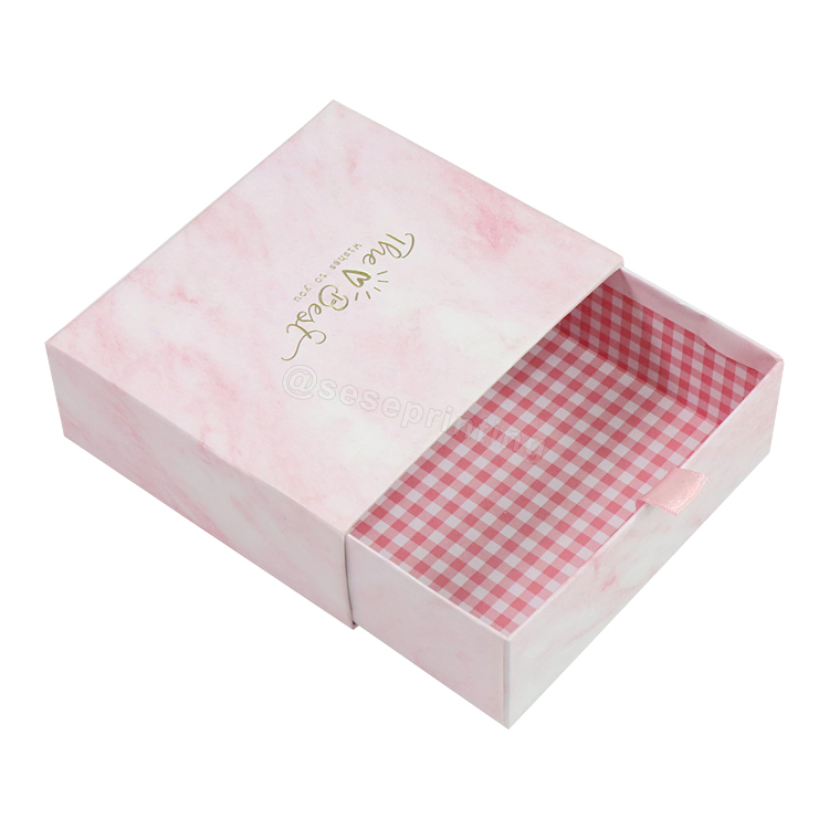 Custom Logo And Size High Quality Luxury Rigid Paper Small Drawer Box Packaging Pull Out Sleeve Sliding Gift Drawer Box 7